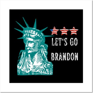 Let's go Brandon Posters and Art